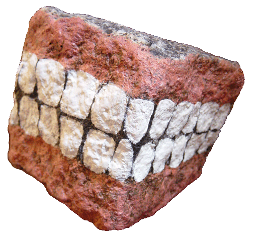 Contemporary art jaws rock painting paris