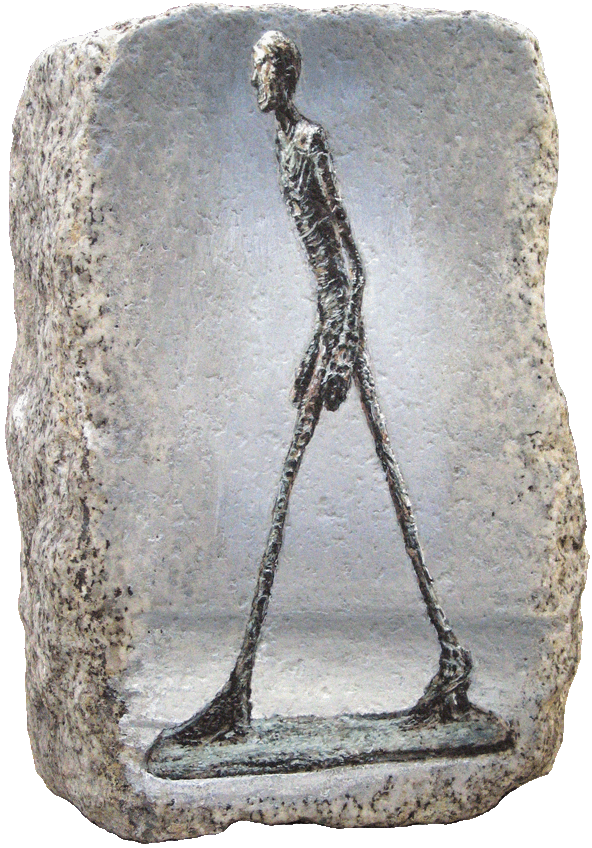 The walking man alberto giacometti