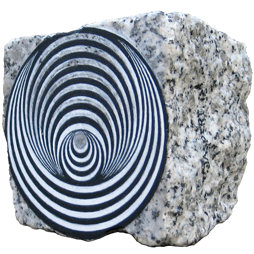 vinyl record vertigo label logo op art