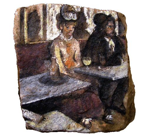 Absinthe drinkers (Edgar Degas)