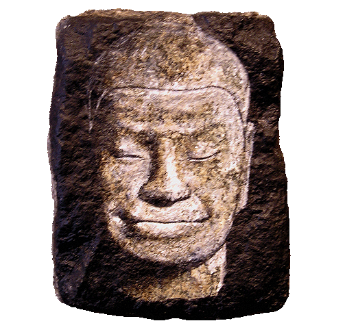 Buddha Khmer rock art 