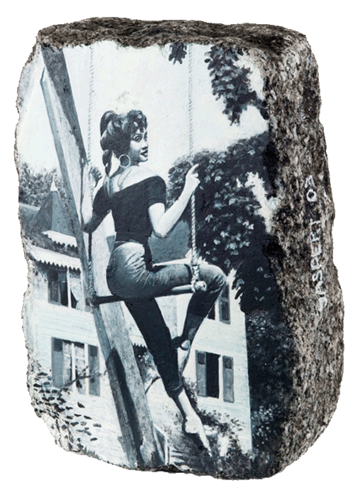 Brigitte Bardot painting photo photorealism