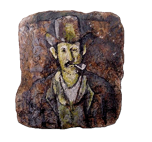 Paul Cezanne The Man with a pipe rock art paris