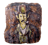 The man with a pipe Paul Cezanne contemporary visual art rock painting