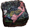 Max pechstein the green sofa  contemporary art Paris rock painting installation visual culture