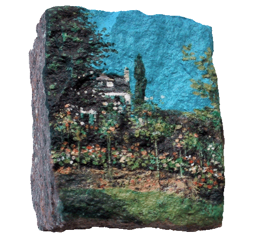 Claude Monet flower garden giverny painting art paris