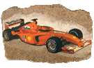 Ferrari F1 Rock Painting